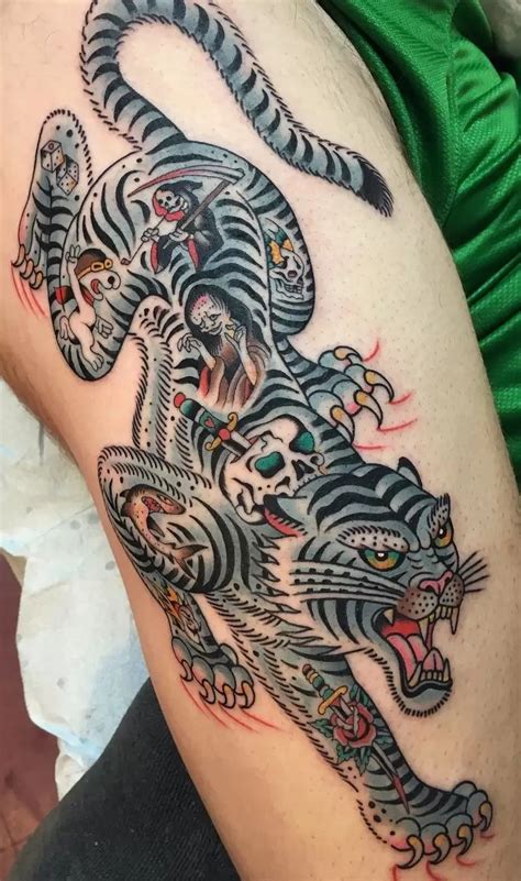 Top More Than 73 Tiger Tattoo Chinese Vn