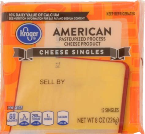 Kroger® American Cheese Singles 8 Oz Kroger