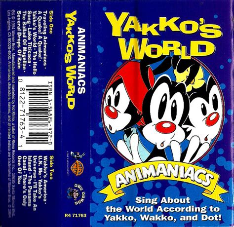 Animaniacs Yakkos World 1994 Cassette Discogs