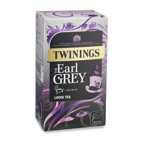 Twinings Earl Grey Tea Loose Leaf Tea Box 125g Per Box 4 Boxes The