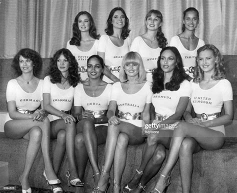The Ten Finalists Who Will Compete For The Title Of Miss World 1979