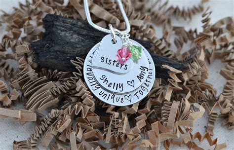 Etsy.com has been visited by 1m+ users in the past month unique sister gifts sister necklace sister gifts for