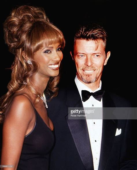 married couple somali born supermodel iman and british musician and iman and david bowie