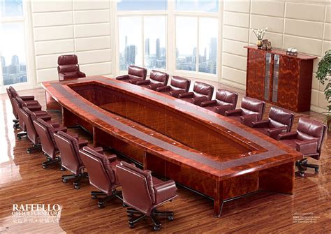 Luxury 608 Cosy Wooden Modern Office Meeting Table Haosen Office