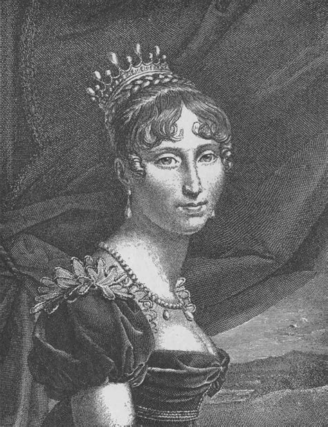 Portrait De La Reine Hortense By Baron Gerard Francois Pascal Simon