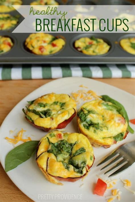 Healthy Breakfast Cups On The Go