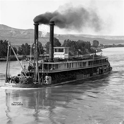 The Queen Of The Missouri River 1886 The Steamboat Rose Bud Made 50