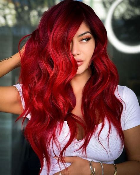 35 Splendid Dark Red Hair Color Ideas For 2023 Dark Red Hair Color Dark Red Hair Vivid Hair