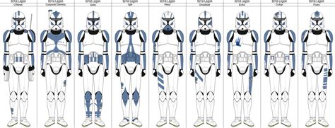 501st Legion Phase 1 Domino Squad By Piejadak 501st Legion Star Wars