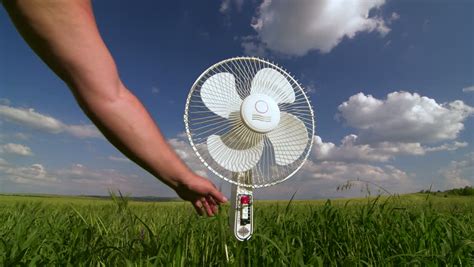 Electric Fan Blowing Fresh Air Stock Footage Video 1525700 Shutterstock