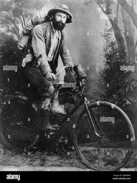 A Goldminer Who Cycled A Round Trip Of 1000 Miles To A Gold Rush In