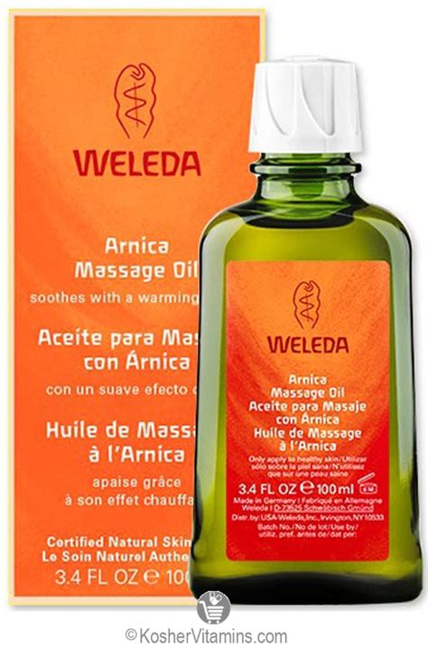 Weleda Arnica Massage Oil 34 Fl Oz