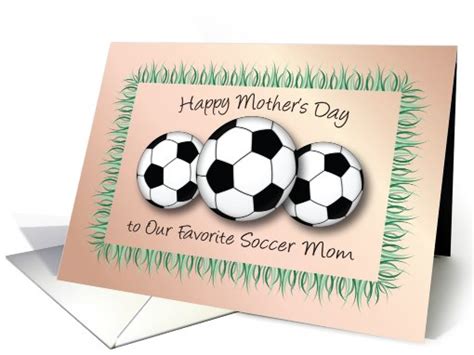 mother s day to soccer mom card 766440