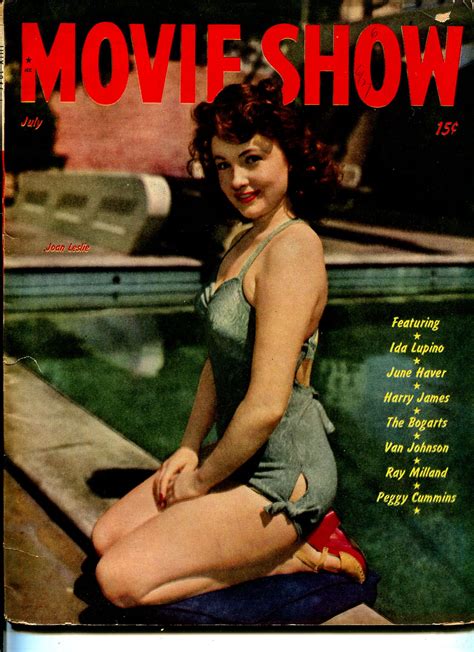 Movie Show 71945 Joan Leslie Jane Russell The Outlaw Bogart June Haver G 1945 Magazine