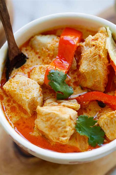 Creamy Thai Coconut Chicken Soup Instant Pot Easy