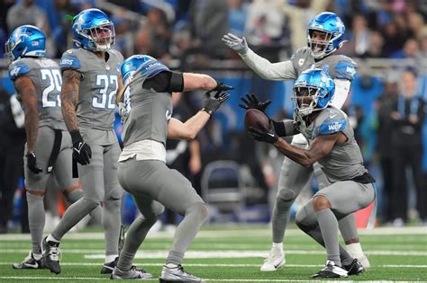 detroit lions secure playoff spot with franchise record performance bvm sports