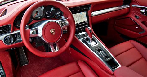 The red interior might provide that splash of color that cars need (maybe?). What do you guys think about red-leather interiors in ...