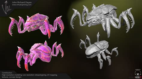 The Online Portfolio Of John Richard Dayao Armored Insect