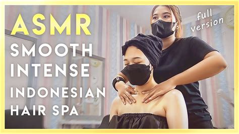 Asmr Creambath Indonesian Salon Hair Spa And Body Massage「full Version」 Youtube