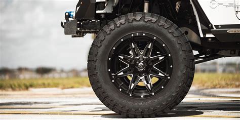 Jeep Wrangler D566 Lethal Gallery Fuel Off Road Wheels
