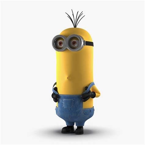 Tall Two Eyed Minion Pose 4 3d Model Ad Eyedtallminionmodel 3ds