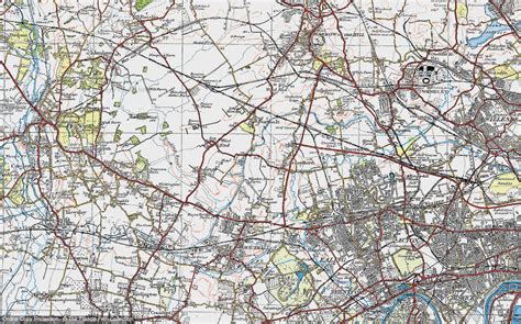Historic Ordnance Survey Map Of Greenford 1920