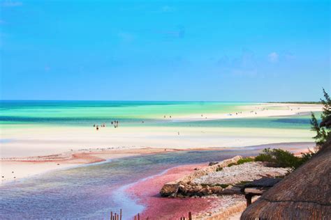 View Of Colorful Caribbean From Villas Flamingos Isla Holbox 1b 2