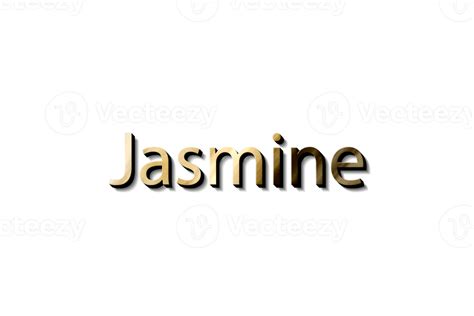 Jasmine Name 3d 16618569 Png