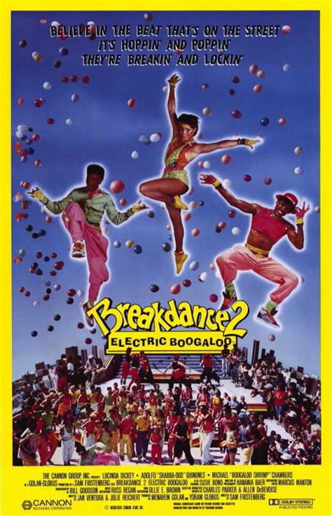 Breakin 2 Electric Boogaloo Movie Poster Style B 11 X 17 1984