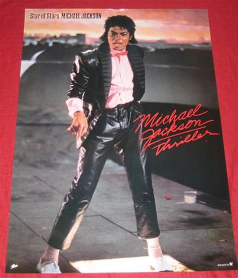 Michael Jackson Thriller Japanese Promo Poster 350452