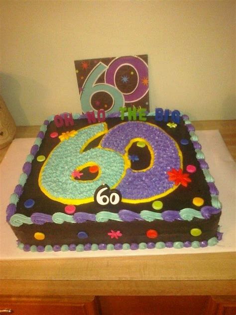 24 birthday cakes for men of different ages. 60th birthday cake — Over the Hill | 60th birthday cakes, Birthday sheet cakes, Birthday cakes ...