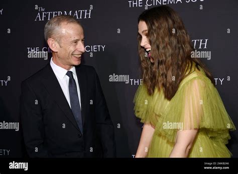 Director James Kent Left And Actress Keira Knightley Attend A Special