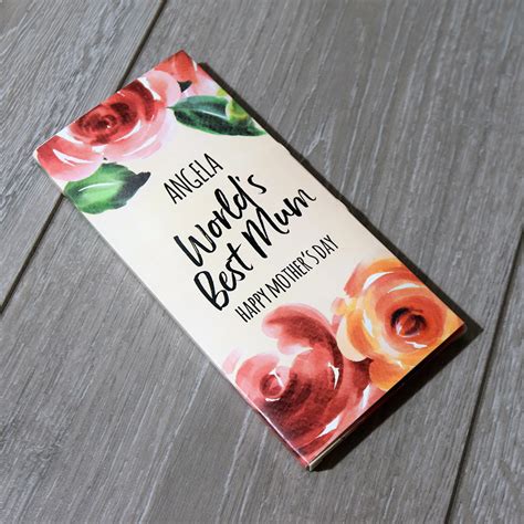 And when a gift can be personalized, even better. Personalised Mother's Day Chocolate Box - including 110g ...