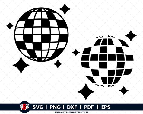 Disco Ball Svg Disco Ball Disco Svg Party Svg Dance Svgsvg Files