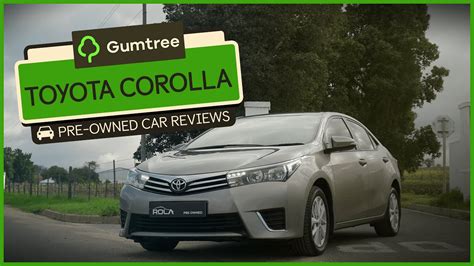 Gumtree Pre Owned Awards Car Reviews Toyota Corolla Youtube