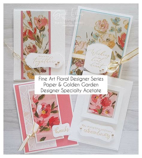 Beautiful Cards Made With The Dsp From This Suite In 2021 Stampin Up