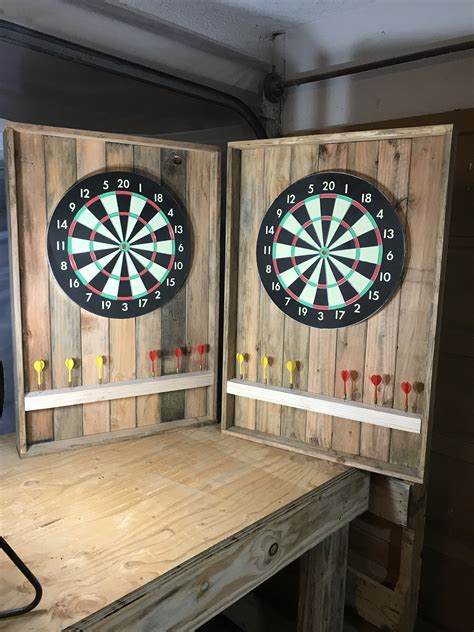 Pallet Dartboard Backdrop Made These For My Boys Hope Everyone Likes