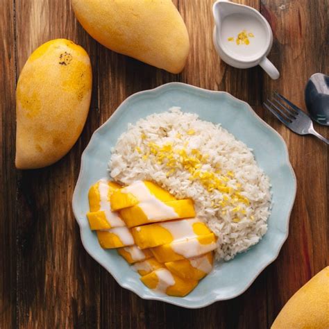 Thai Coconut Sticky Rice With Mango Photos All Recommendation