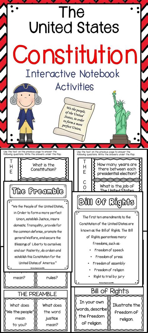 United States Constitution The Preamble Worksheet