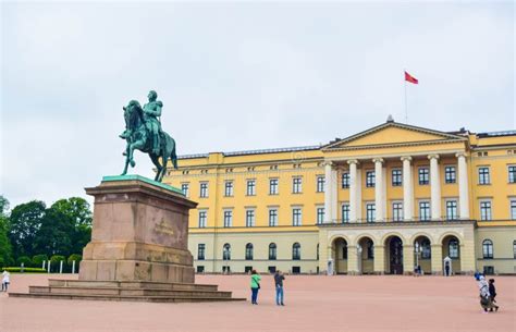 The Royal Palace Oslo Norway Editorial Photo Image Of Architecture