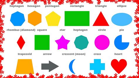 Different Types Of Shapes Names Lasimommy