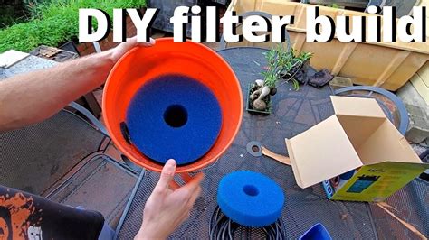 Simple Diy 5 Gallon Bucket Pond Filter Pond Filter Build Youtube