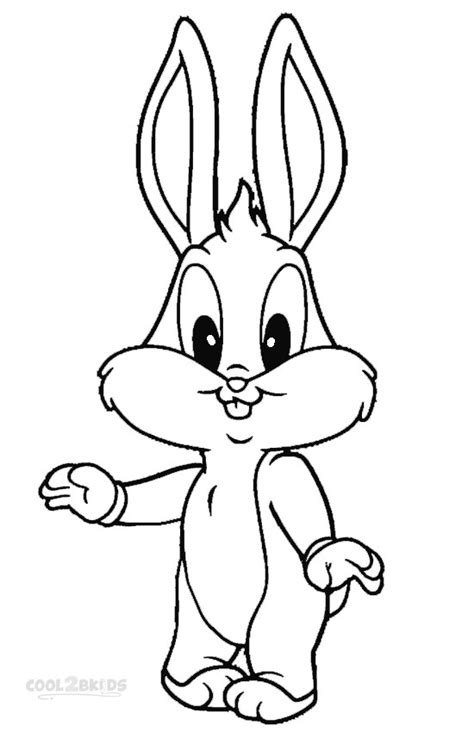 Dibujos De Bugs Bunny Para Colorear Páginas Para Imprimir Gratis