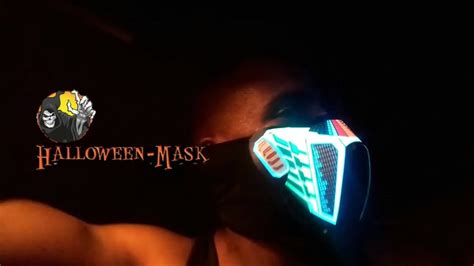 Halloween Led Mask Youtube
