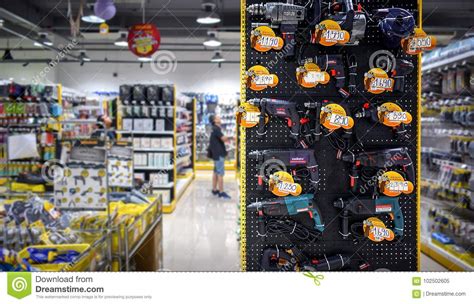 The items in this segment are being sold at a. BANGKOK, THAILAND - OCTOBER 22: Mr. DIY Hardware Store ...