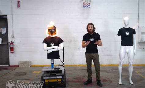 Not as dangerous as it could be! A Flaming Ghost Rider Helmet Is Just What We Need for ...
