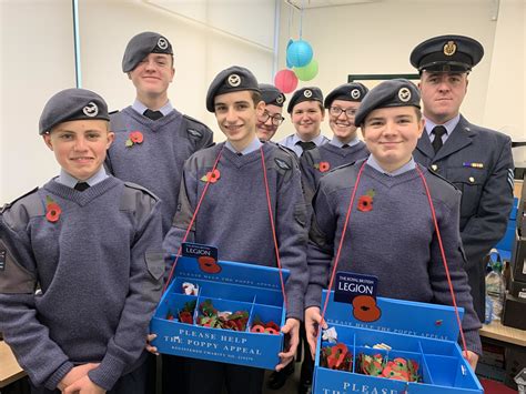 Aldridge Air Cadets Support Royal British Legion For Poppy Appeal