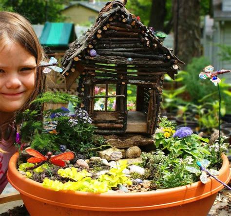 Handmade Fairy House Display Agrohortipbacid