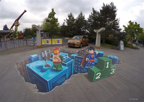 3dstreetart Legoland 3d Street Art In Legoland Gunzburg Ge Flickr