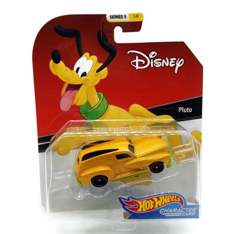 Hot Wheels Disney Character Cars Pluto New Unopened Free Shipping Ebay